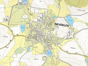 Prodej pozemku pro bydlení, Neveklov, Husova, 938 m2