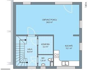 Prodej rodinného domu, Nehvizdy, 96 m2