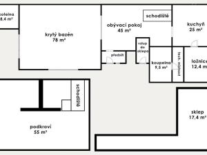 Prodej rodinného domu, Líský, 250 m2
