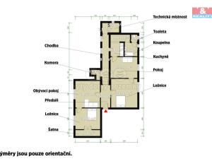 Prodej bytu 4+1, Planá, Hřbitovní, 107 m2