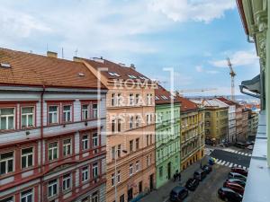 Pronájem bytu 1+kk, Praha - Žižkov, Krásova, 27 m2