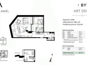 Prodej bytu 2+kk, Praha - Smíchov, Jindřicha Plachty, 90 m2