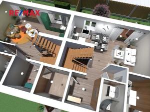 Prodej rodinného domu, Mukařov, Na Budech, 100 m2