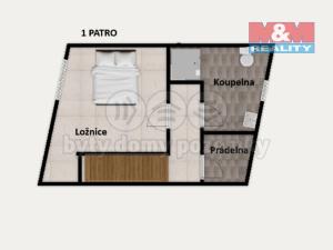 Pronájem bytu 2+kk, Chrast, Čeperka, 55 m2