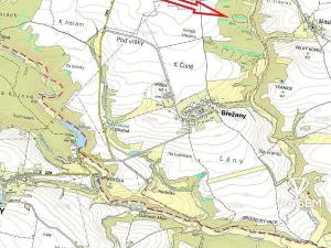 Prodej lesa, Břežany, 1467 m2
