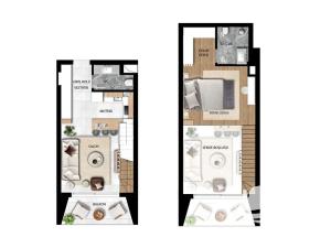 Prodej bytu 2+kk, Trikomo, Kypr, 61 m2