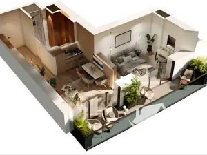 Prodej bytu 2+kk, Batumi (ბათუმი), Gruzie, 41 m2