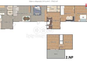 Prodej rodinného domu, Veltruby, Dlouhá, 174 m2