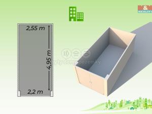 Prodej garáže, Nový Jičín, Nádražní, 16 m2