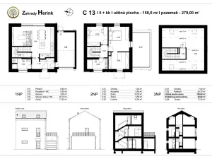 Prodej rodinného domu, Herink, Radějovická, 159 m2