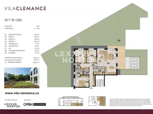 Prodej bytu 4+kk, Praha - Smíchov, Podbělohorská, 121 m2