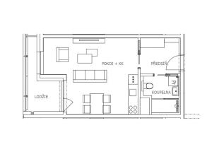 Pronájem bytu 1+kk, Praha - Žižkov, Olgy Havlové, 38 m2