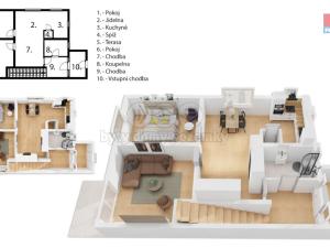 Prodej rodinného domu, Praha - Nebušice, Tuchoměřická, 151 m2