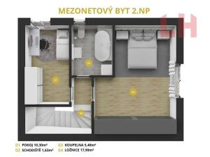 Prodej bytu 3+kk, Háj ve Slezsku, 85 m2