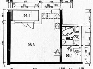 Pronájem bytu 1+kk, Praha - Záběhlice, Mattioliho, 36 m2