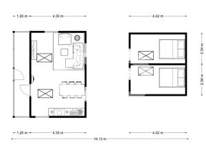 Prodej chaty, Beroun, V Pánvích, 57 m2
