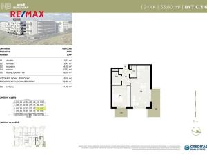 Pronájem bytu 2+kk, Kladno, Bohumila Landy, 54 m2