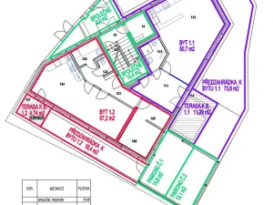 Pronájem bytu 2+kk, Praha - Nové Město, 57 m2