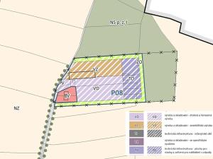Pronájem komerčního pozemku, Větrušice, 7200 m2
