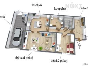 Prodej rodinného domu, Úžice, Nádražní, 190 m2