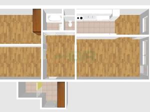 Prodej bytu 3+1, Praha - Řepy, Laudova, 88 m2