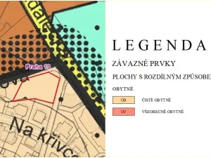 Prodej pozemku pro bydlení, Praha - Vršovice, Výstupní, 1113 m2