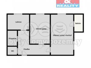 Pronájem bytu 3+kk, Liběchov, 78 m2