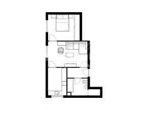 Prodej bytu 2+1, Tismice, 47 m2