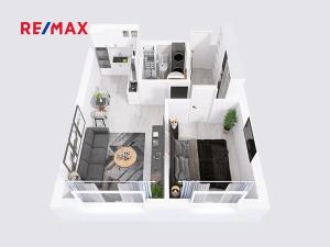 Prodej bytu 2+kk, Praha - Braník, Zálesí, 42 m2