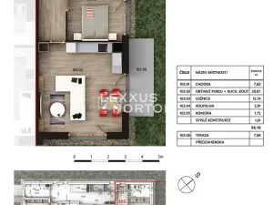 Prodej bytu 2+kk, Jinočany, Pod Tratí, 58 m2