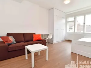 Pronájem bytu 1+kk, Praha - Vinohrady, Řipská, 24 m2
