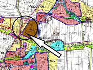 Prodej podílu komerčního pozemku, Dolní Bukovsko, 392 m2