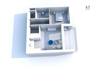 Pronájem bytu 2+kk, Olomouc, Eduarda Hamburgera, 61 m2