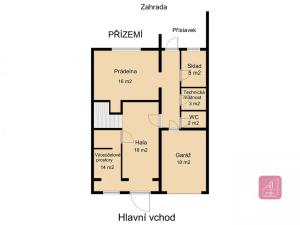 Pronájem rodinného domu, Troubsko, Nár. odboje, 230 m2