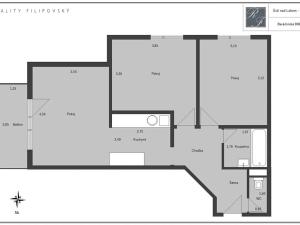 Prodej bytu 3+kk, Ústí nad Labem, Baráčnická, 70 m2