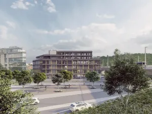 Pronájem kanceláře, Praha - Hlubočepy, Strakonická, 90 m2
