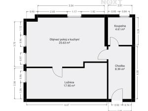 Prodej bytu 2+kk, Hostivice, Čsl. armády, 56 m2
