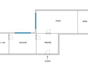 Prodej bytu 1+1, Brno, Rybářská, 34 m2