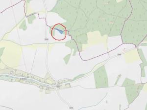 Prodej podílu lesa, Čistá, 878 m2