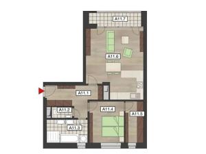 Pronájem bytu 2+kk, Zbiroh, Majerové, 68 m2
