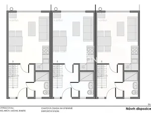 Prodej bytu 3+kk, Ostrovec, 48 m2