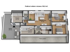 Prodej rodinného domu, Stříbrná Skalice - Hradové Střimelice, 211 m2