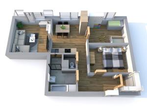 Pronájem bytu 3+1, Hořice, Pod Lipou, 59 m2