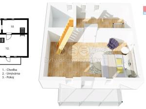 Prodej chaty, Kamenný Přívoz - Kamenný Újezdec, 69 m2