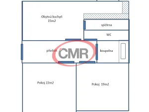 Prodej bytu 2+1, Praha - Bubeneč, Terronská, 71 m2