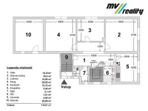 Prodej rodinného domu, Poděbrady, Sokolečská, 100 m2
