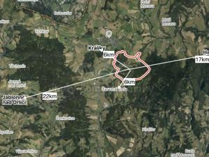 Prodej pozemku, Červená Voda - Horní Orlice, 424 m2