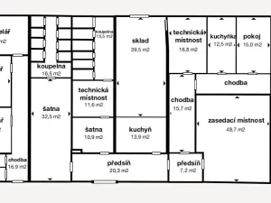 Prodej komerční nemovitosti, Zákupy, Nádražní, 3269 m2