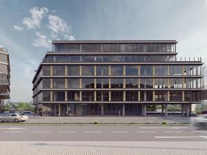 Pronájem kanceláře, Praha - Hlubočepy, Strakonická, 134 m2