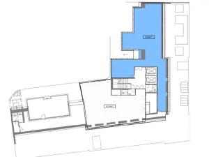 Pronájem kanceláře, Praha - Nové Město, náměstí I. P. Pavlova, 200 m2